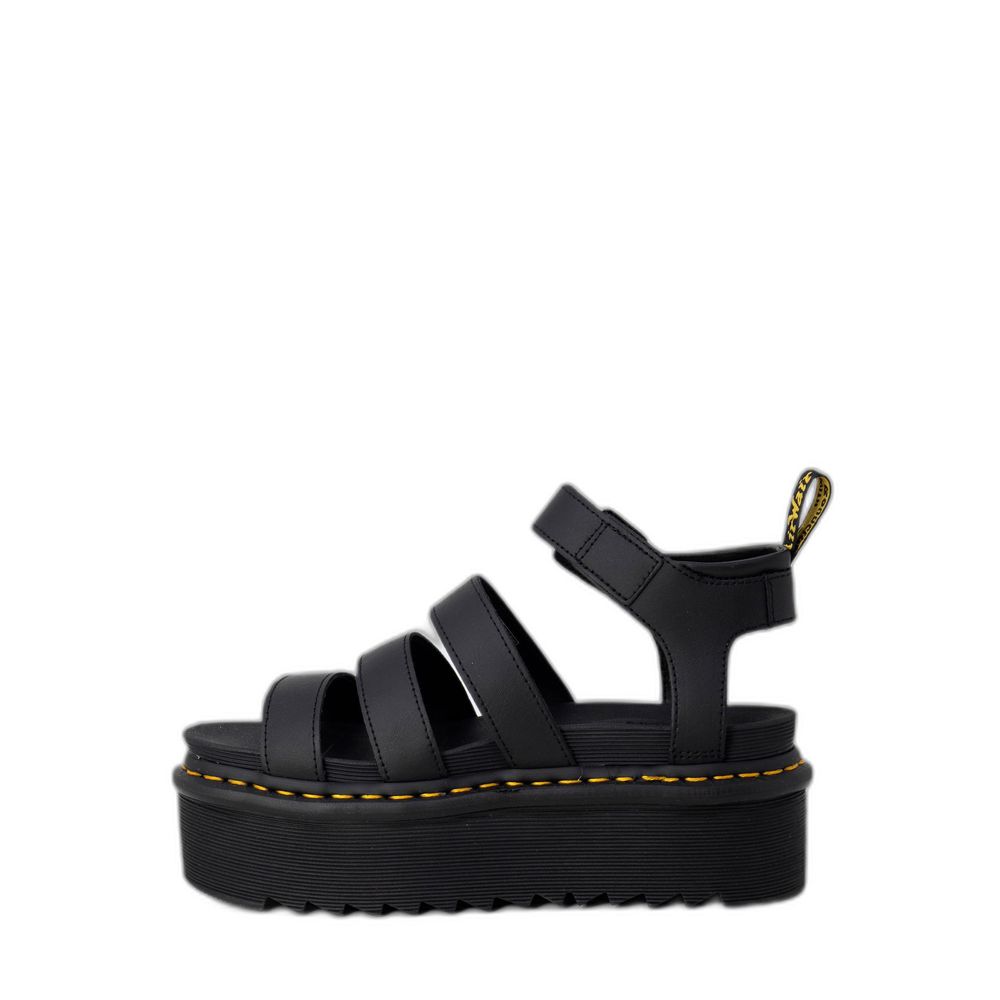 Dr. Martens Black Leather Platform