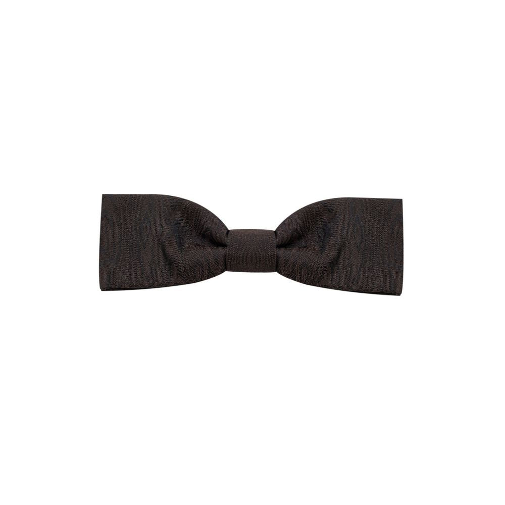 Dolce & Gabbana Brown Silk Bowty