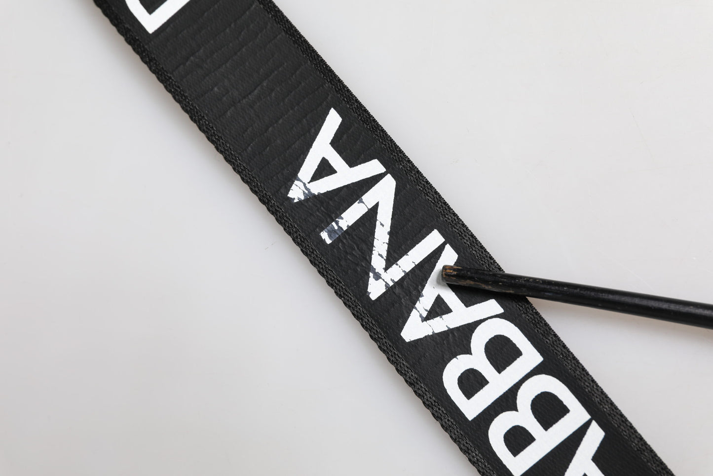 Dolce & Gabbana Black Leather Classic Metal Logo Buckle Belt