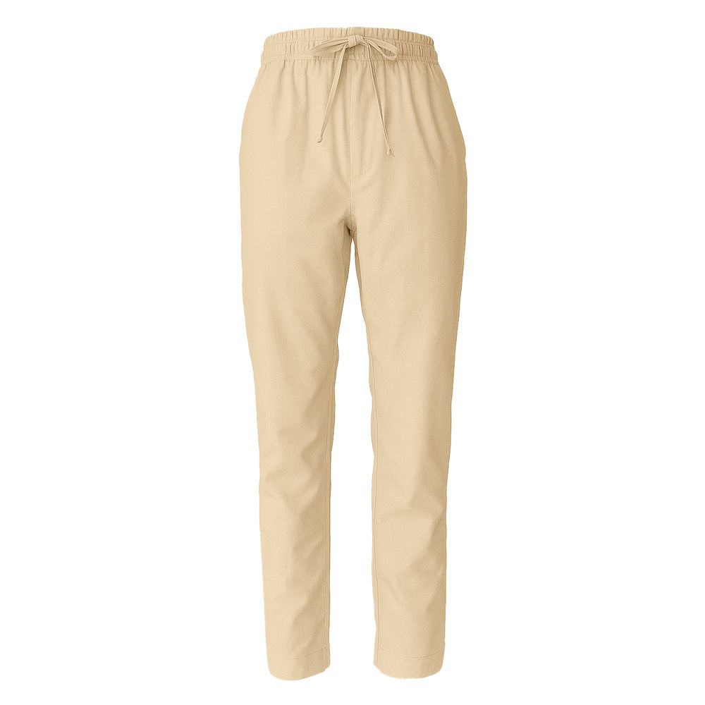 Alpha Studio Beige Cotton Jeans & Pant
