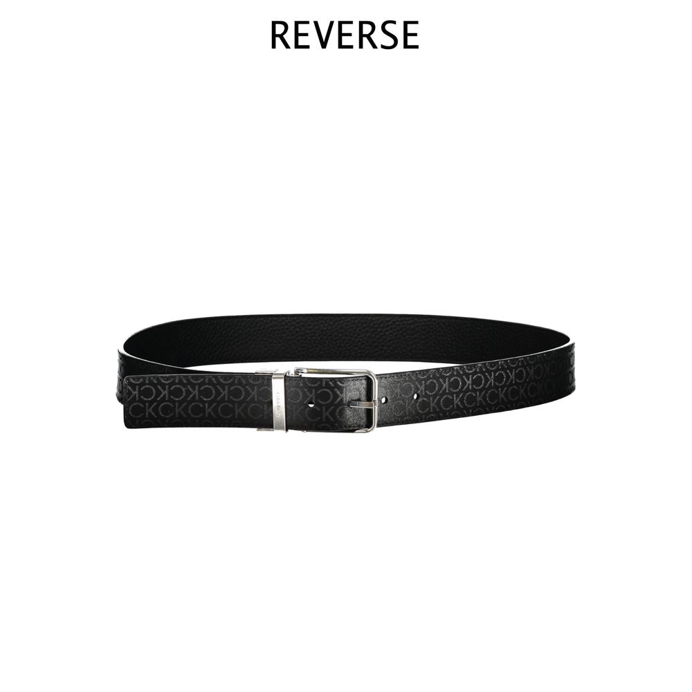 Calvin Klein Black Polyester Men Belt