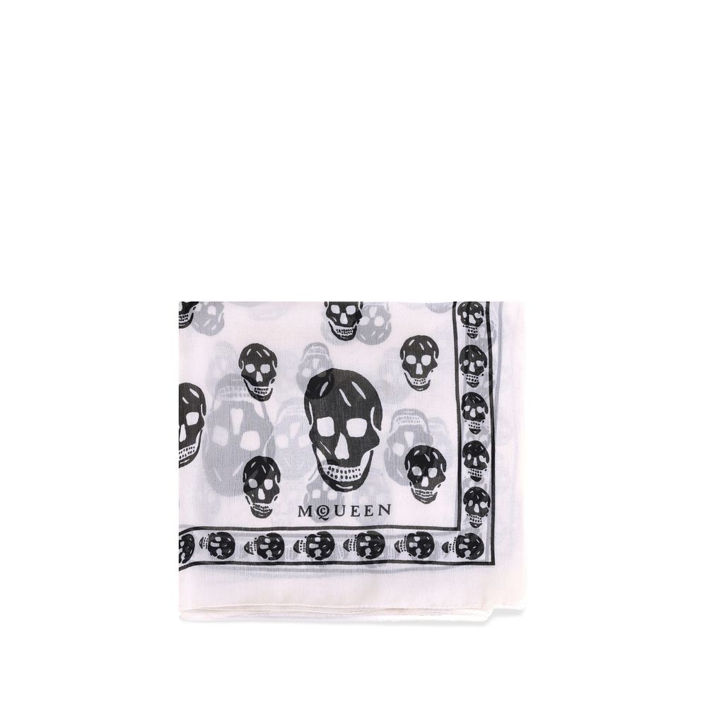 Alexander McQueen Silk Skull Scarf