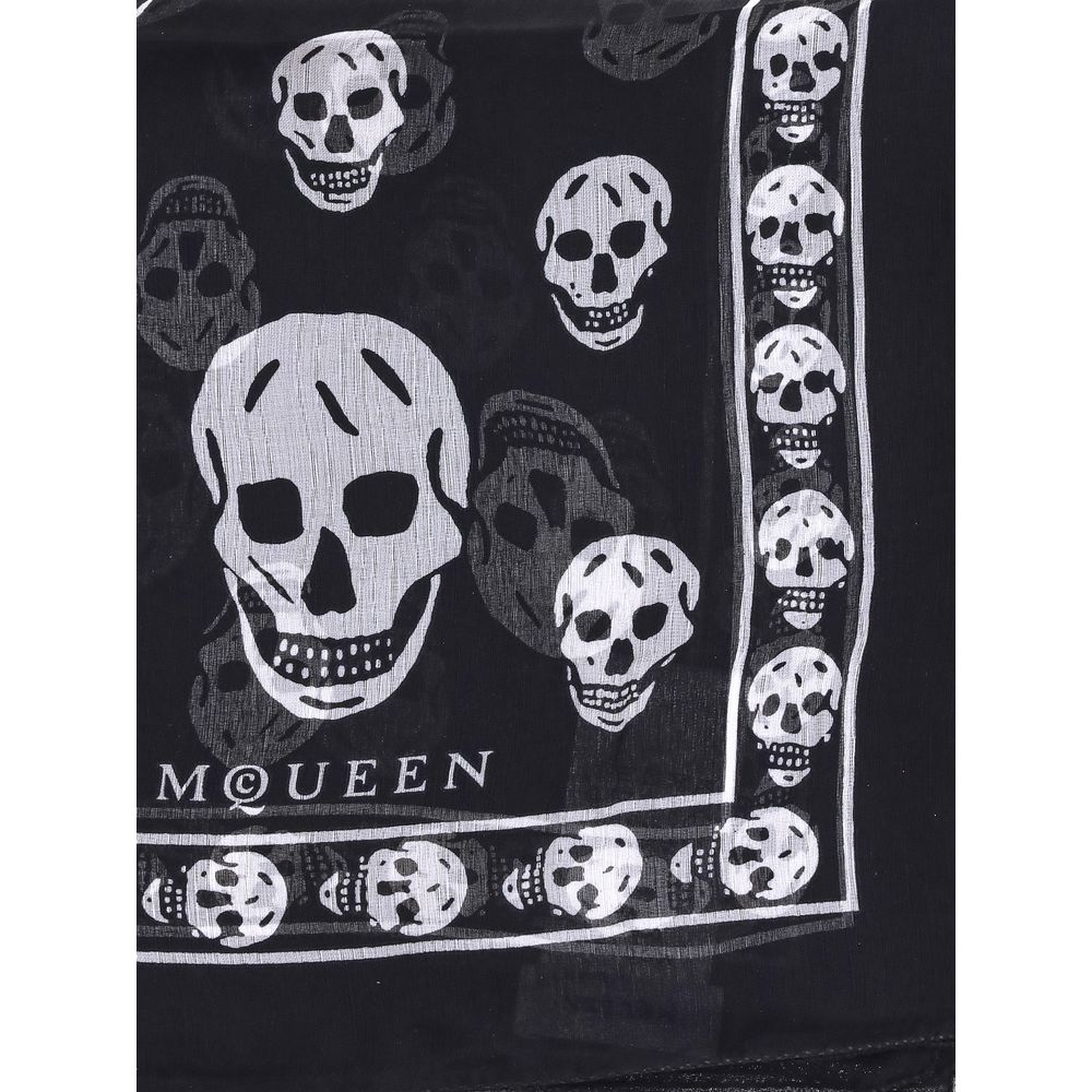 Alexander McQueen Silk Skull Scarf