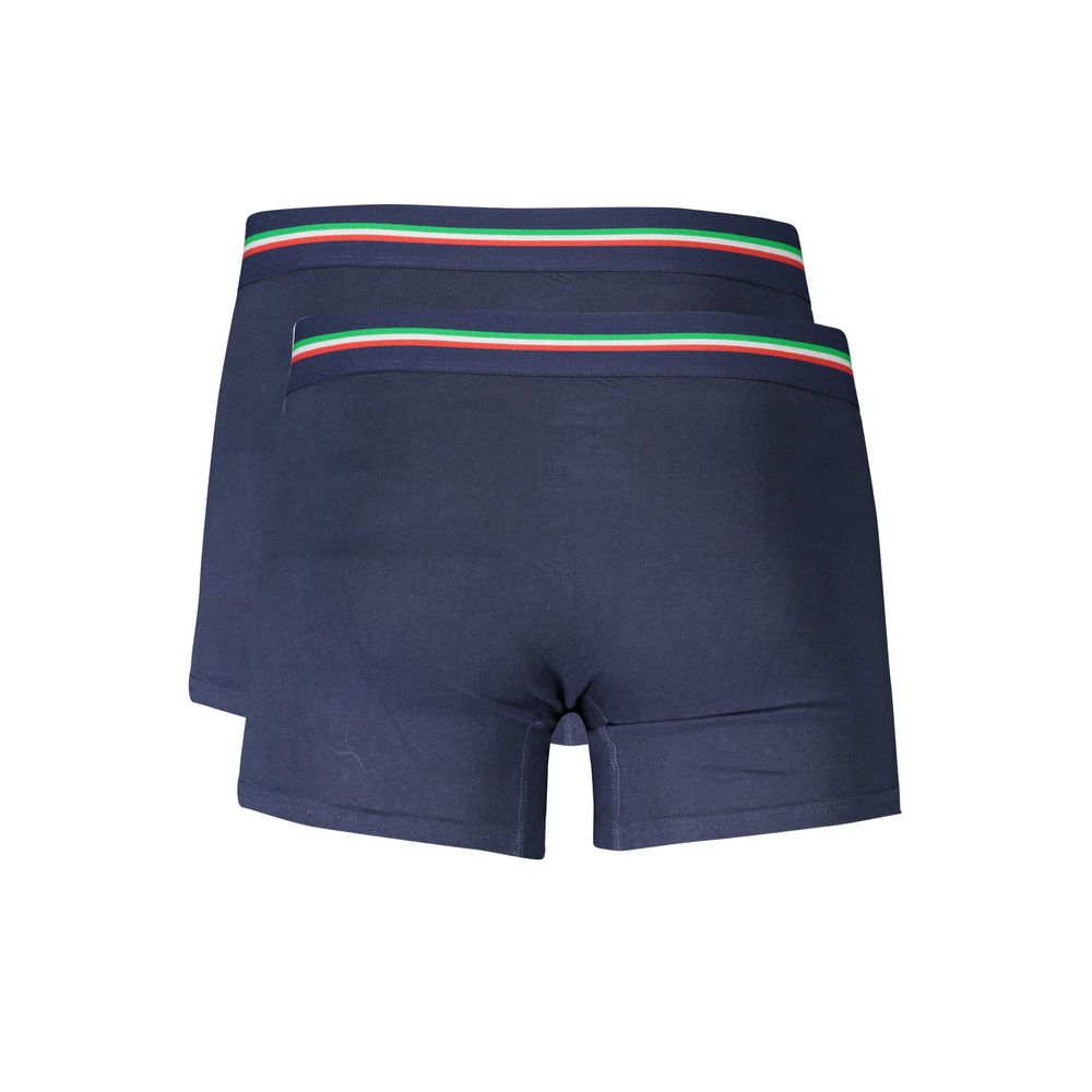 Aeronautica Militare Blue Cotton Underwear