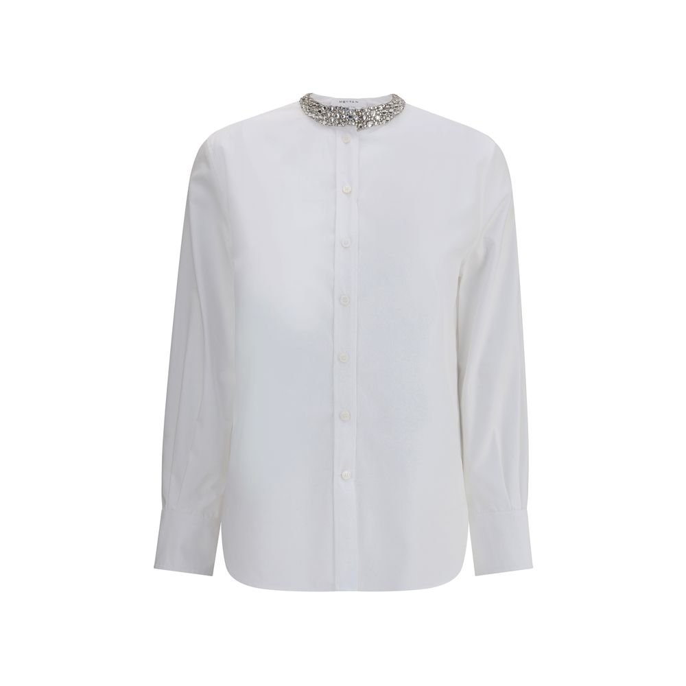 Alexander McQueen Shirt with embellished collar