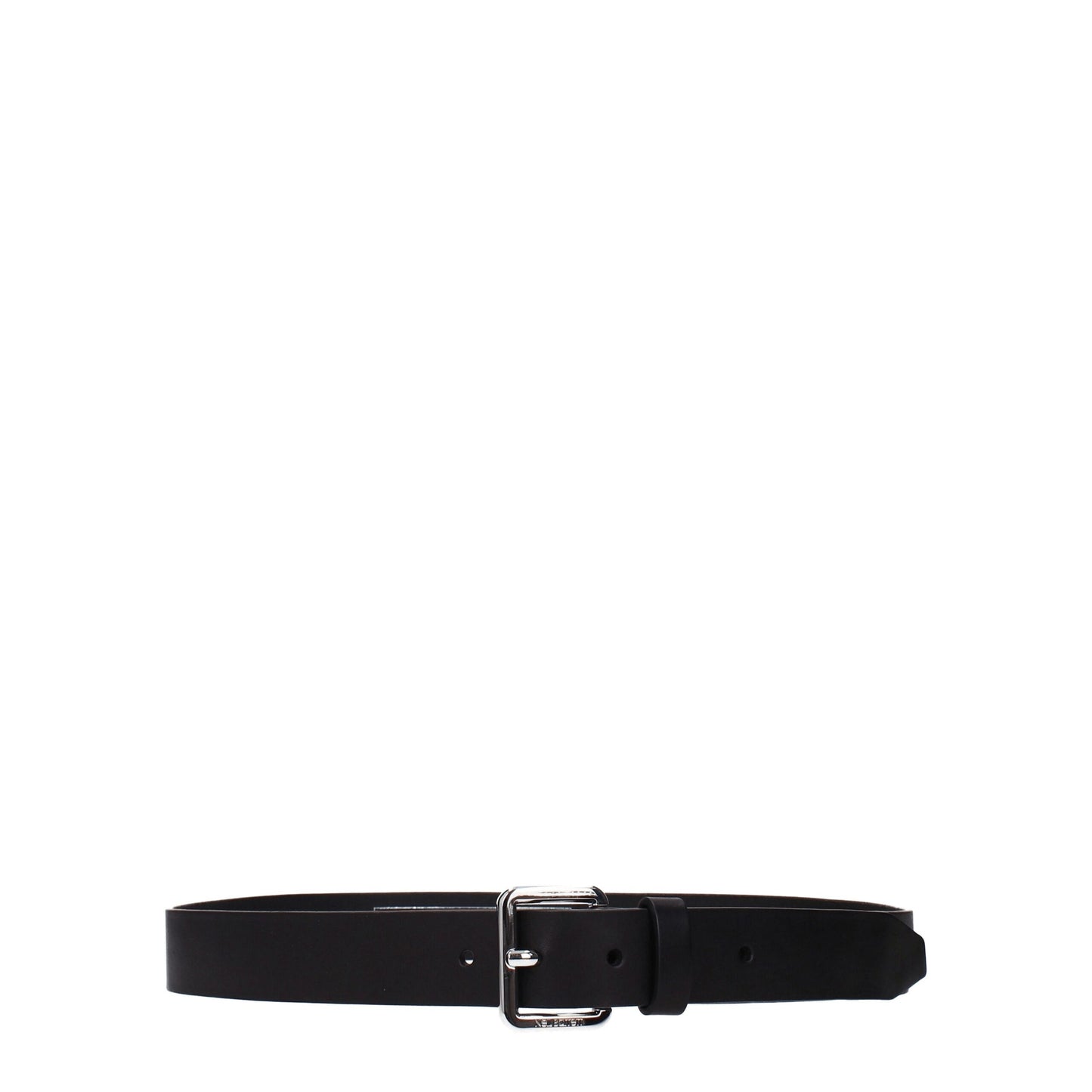 Neil Barrett Black Leather Regular Belts