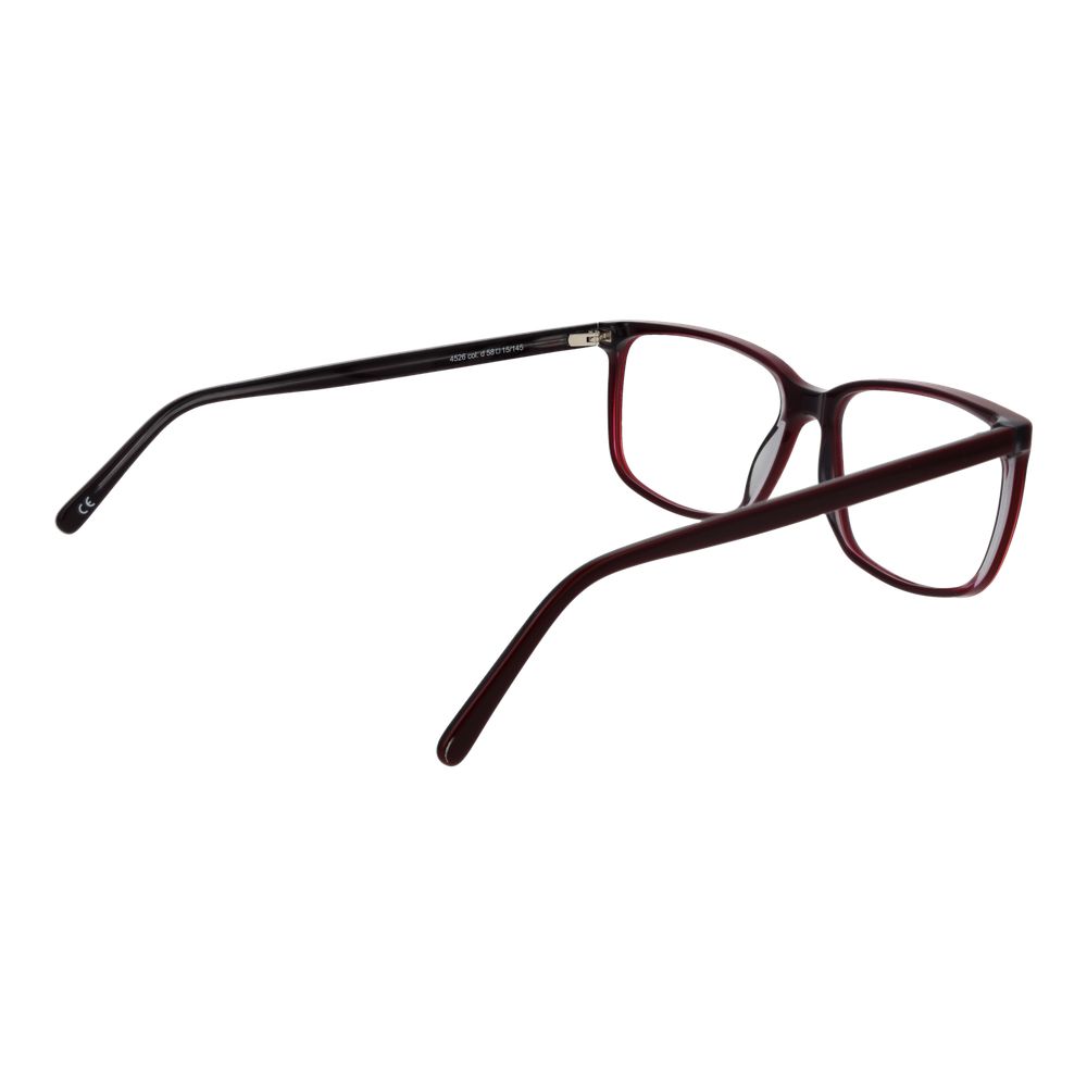 Andy Wolf Burgundy Unisex Optical Frames
