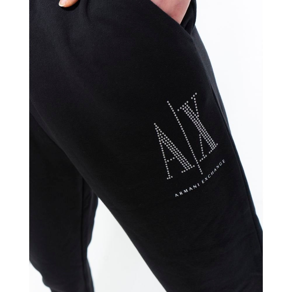 Armani Exchange Bicolor Cotton Joggers Workout Pant
