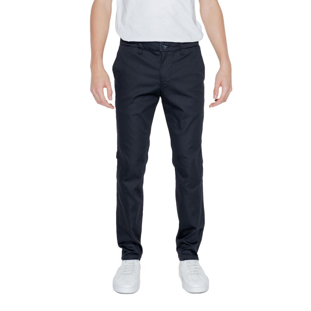 Armani Exchange Black Cotton Pant