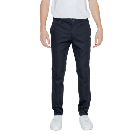 Armani Exchange Black Cotton Pant