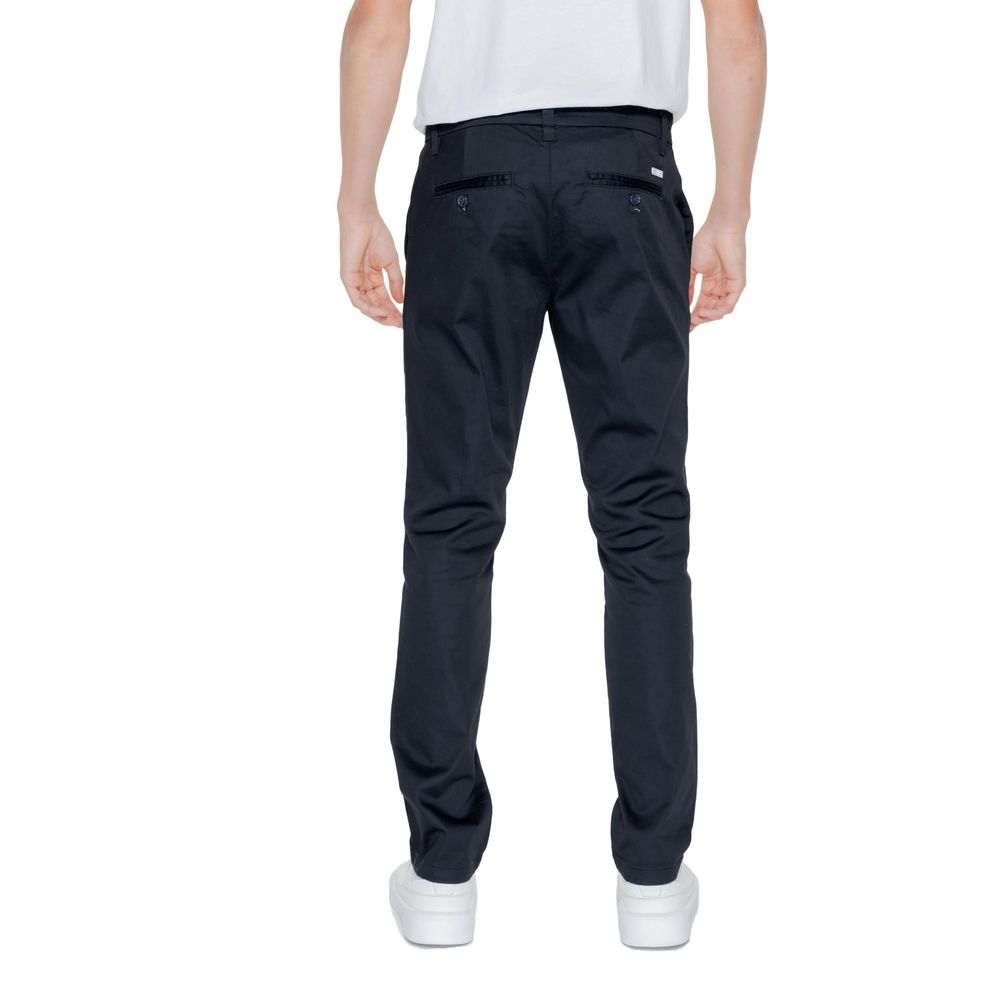 Armani Exchange Black Cotton Pant