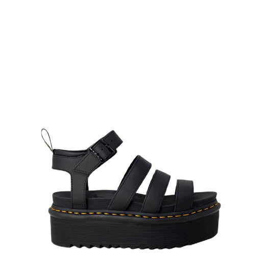 Dr. Martens Black Leather Platform