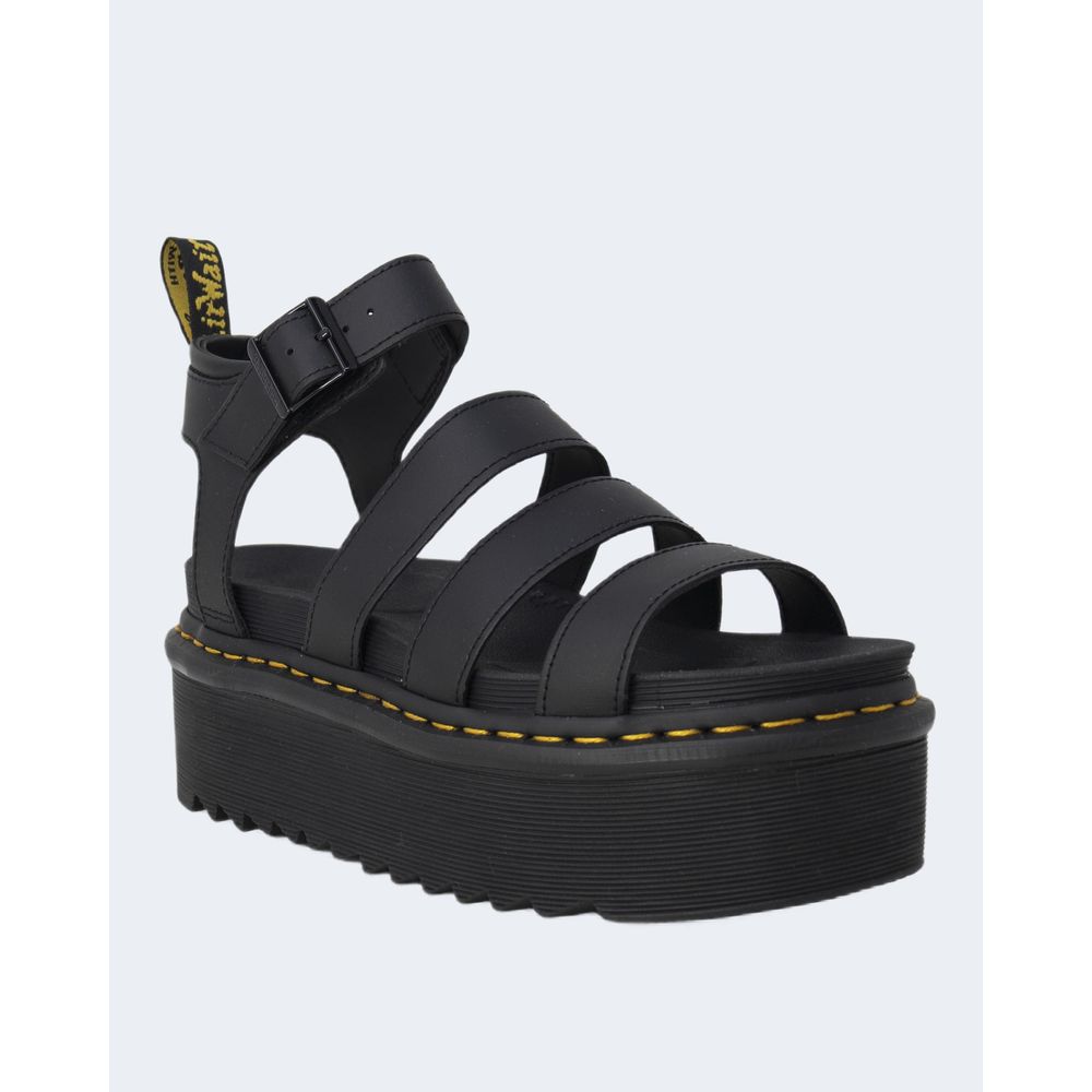 Dr. Martens Black Leather Platform
