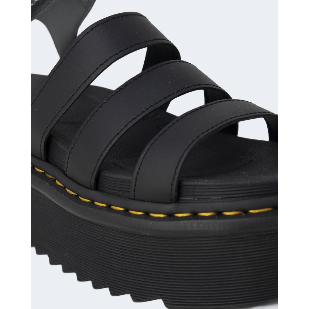 Dr. Martens Black Leather Platform