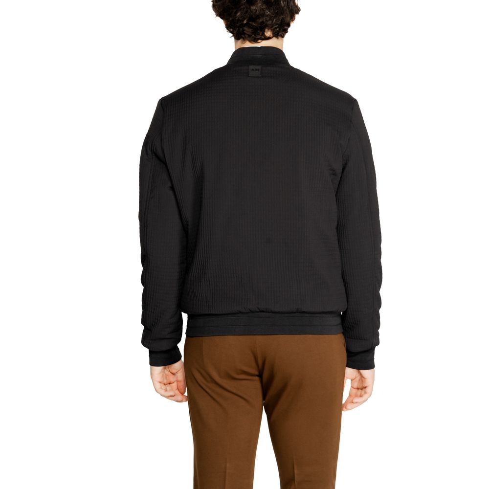 Antony Morato Black Polyester Jackets & Coat