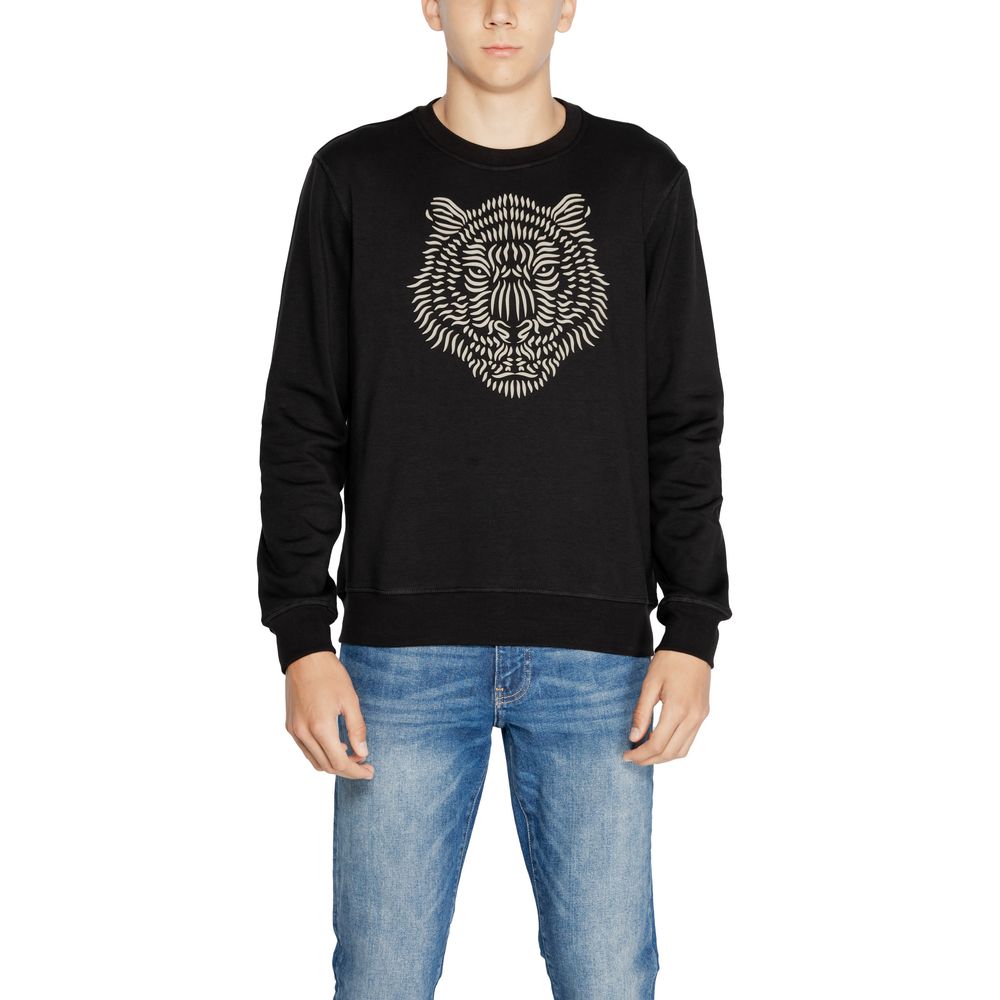 Antony Morato Black Cotton Sweatshirt