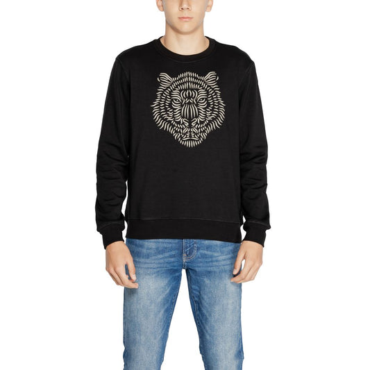 Antony Morato Black Cotton Sweatshirt