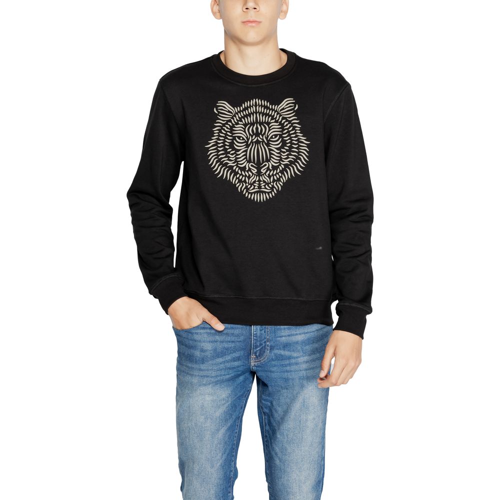 Antony Morato Black Cotton Sweatshirt