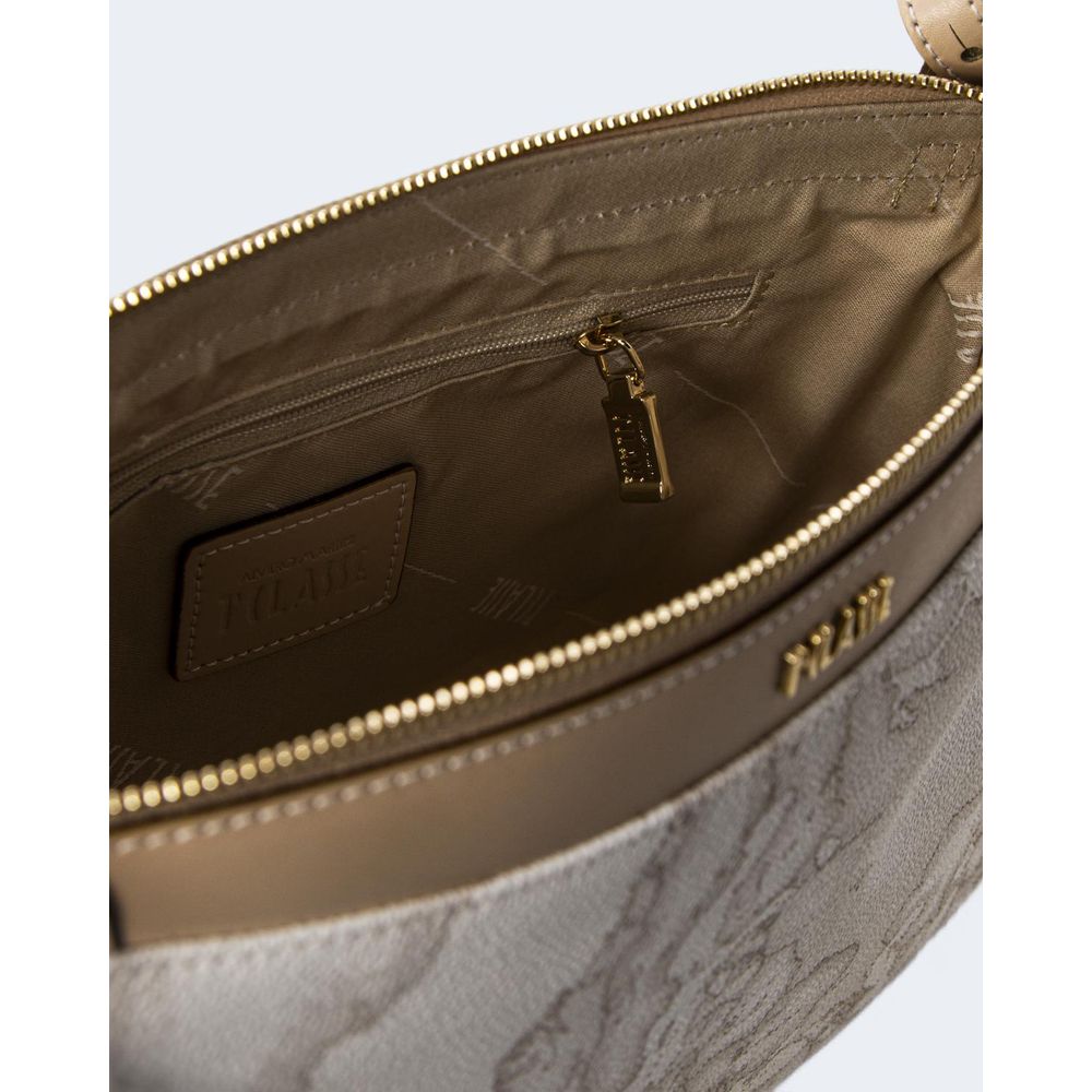 Alviero Martini Prima Classe White Leather Handbag