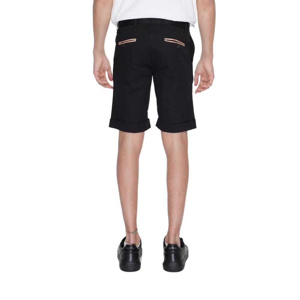 Alviero Martini Prima Classe Black Cotton Short