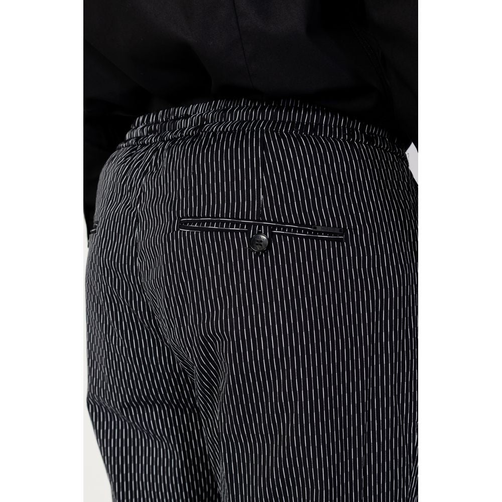 Antony Morato Black Cotton Pant
