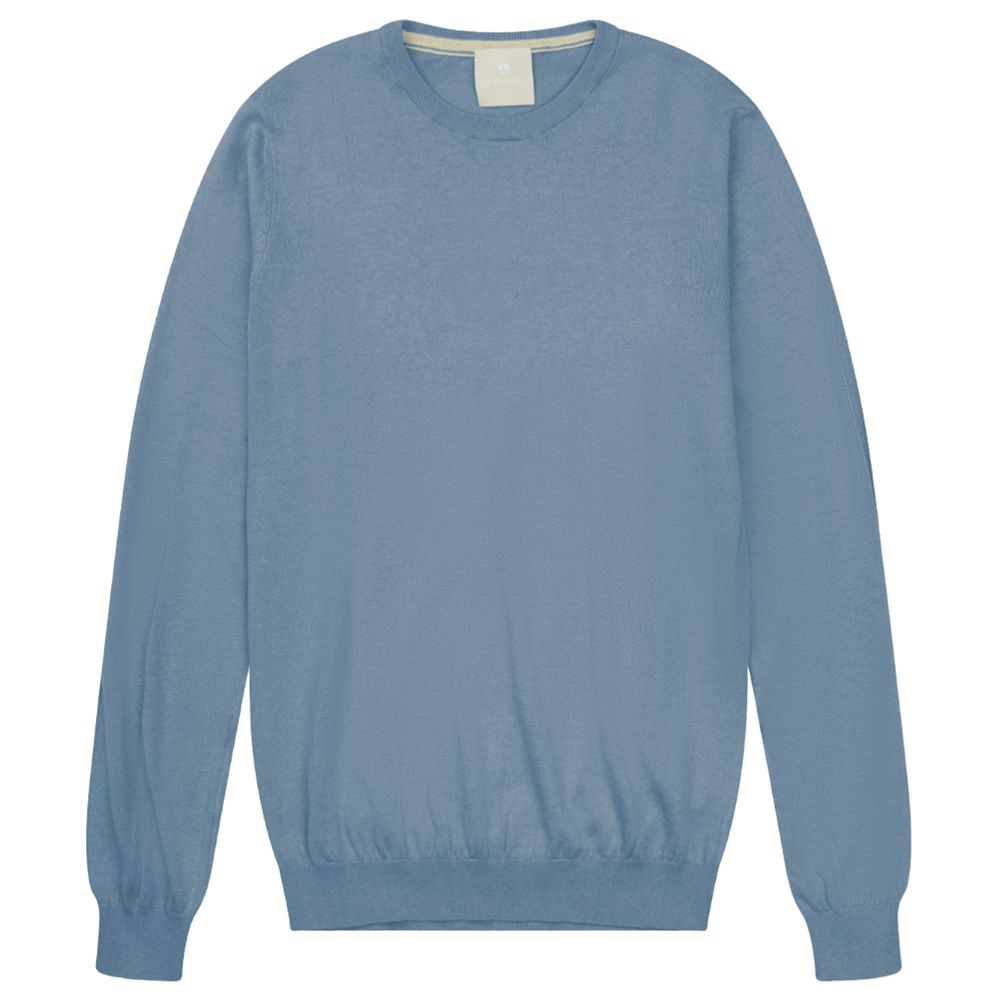 AT.P.CO Light Blue Cotton Men Sweater