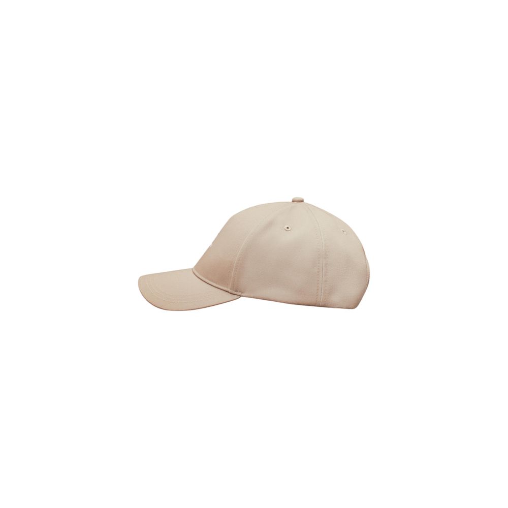 Calvin Klein Jeans Beige Recycled Polyester Caps Baseball Hat