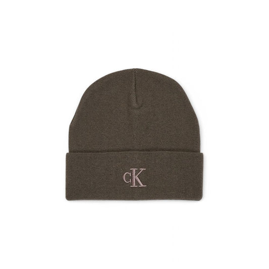 Calvin Klein Jeans Gray Wool Caps Baseball Hat