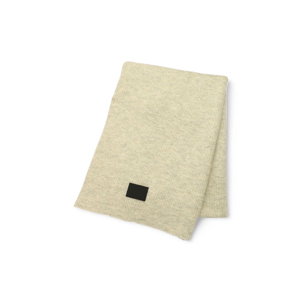 Calvin Klein Jeans Gray Marabou Scarf