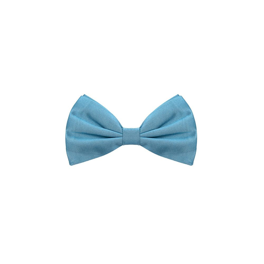 Dolce & Gabbana Blue Silk Bowty