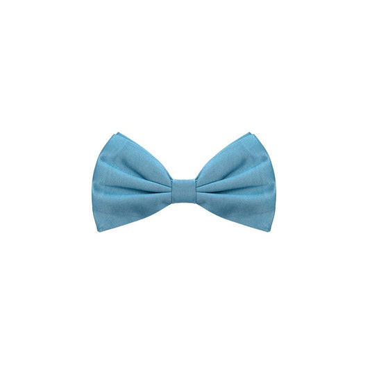 Dolce & Gabbana Blue Silk Bowty