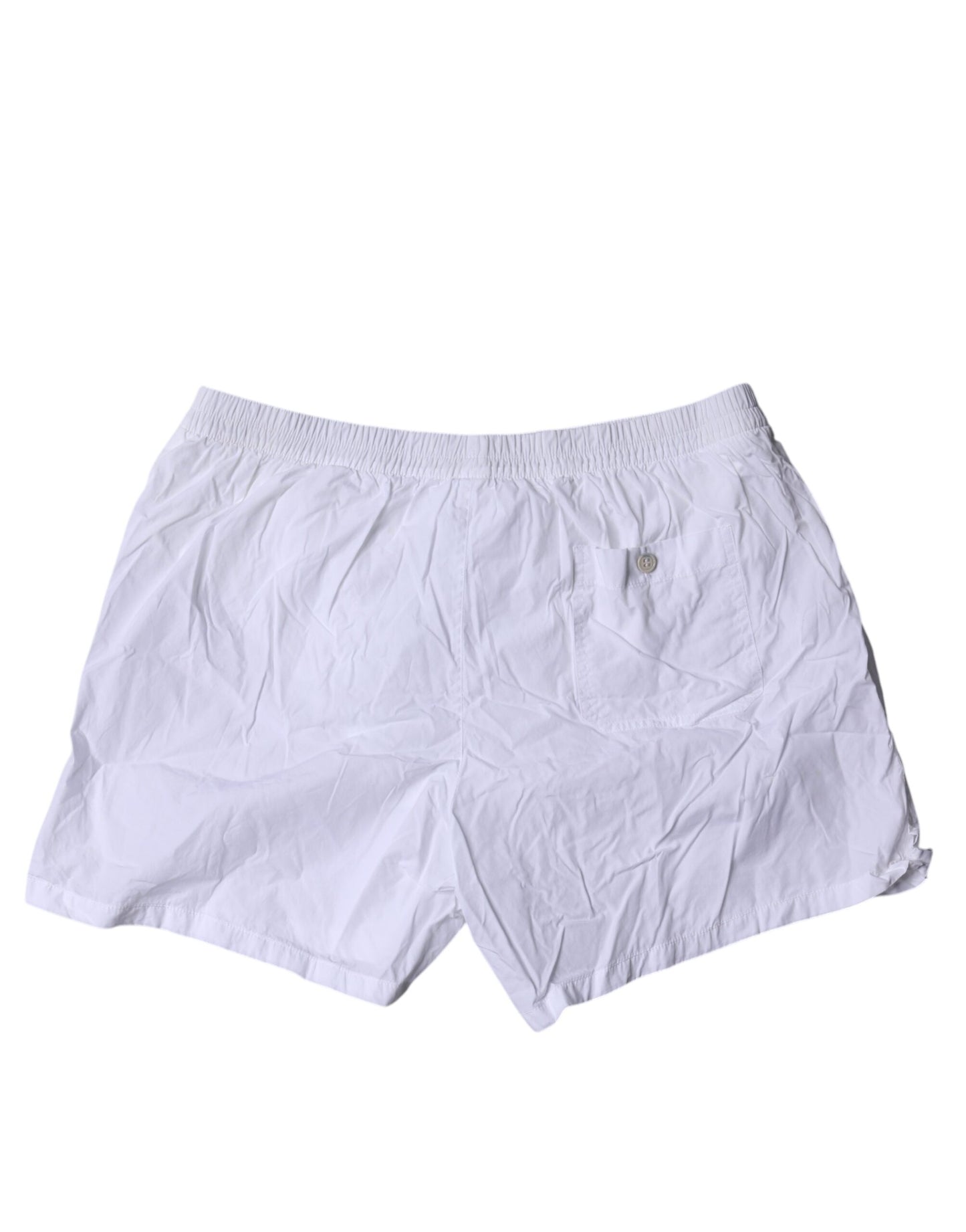 Dolce & Gabbana White Cotton Men Boxer Shorts Underwear