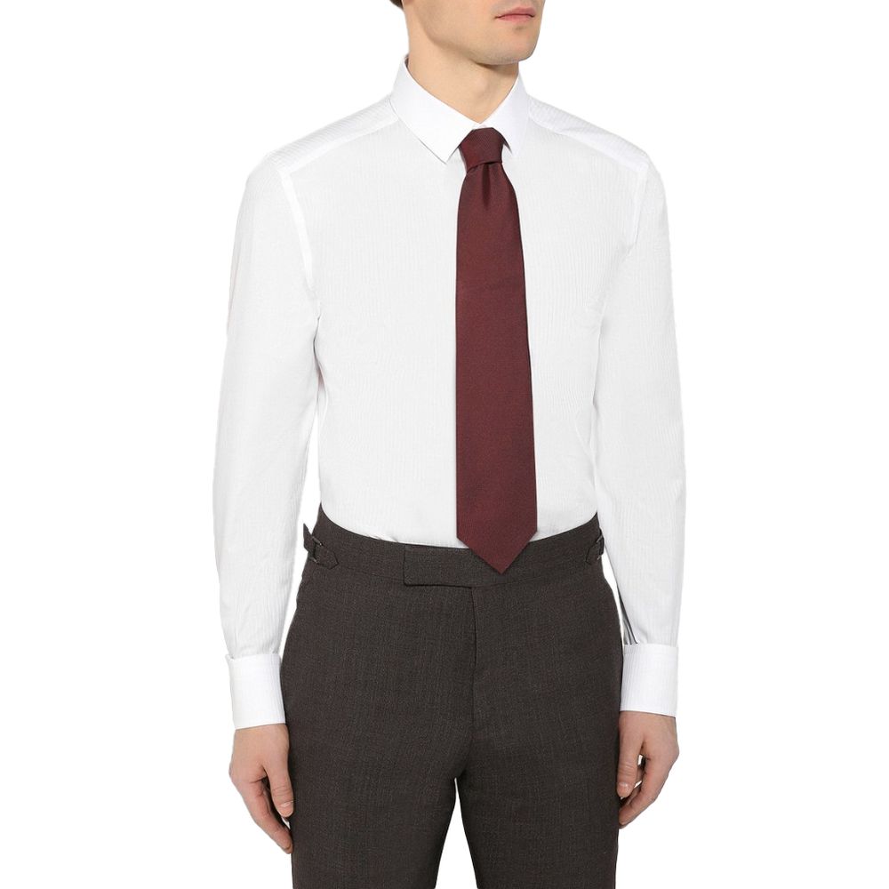 Dolce & Gabbana White Cotton Shirt