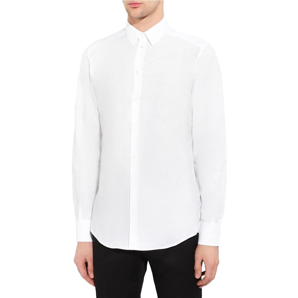 Dolce & Gabbana White Cotton Shirt