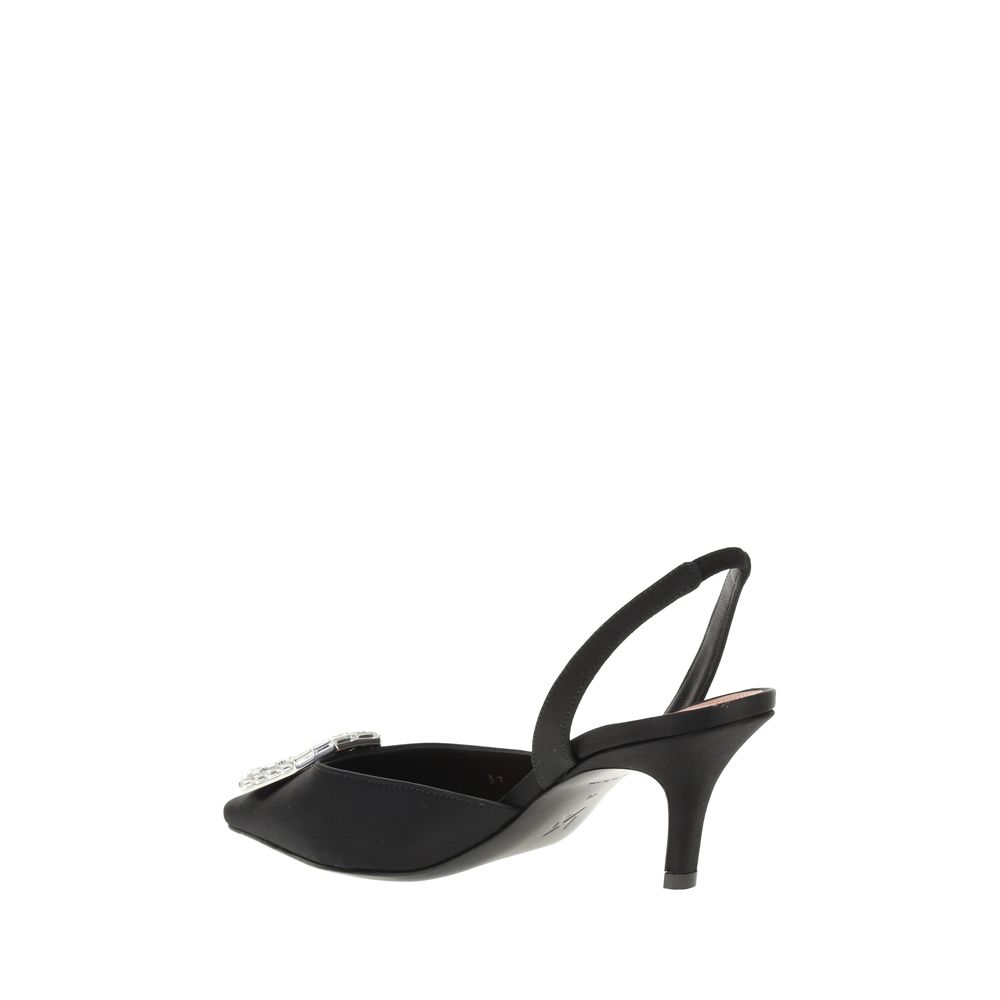 Amina Muaddi Camelia slingback Pumps
