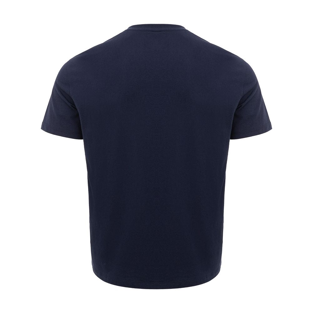 Armani Exchange Sleek Blue Cotton Tee for Men