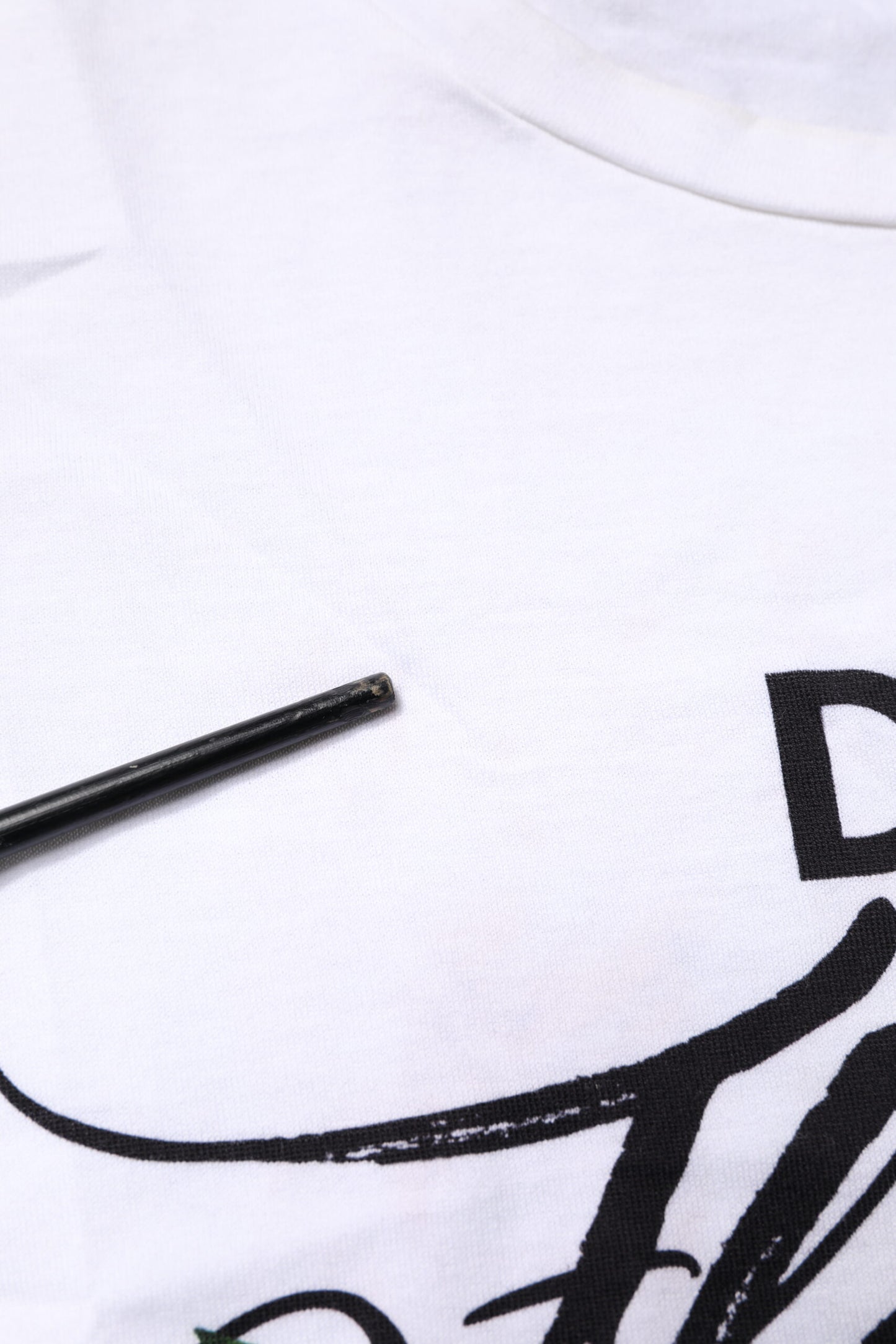 Dolce & Gabbana White Cotton DG Floral Embroidered Top T-shirt