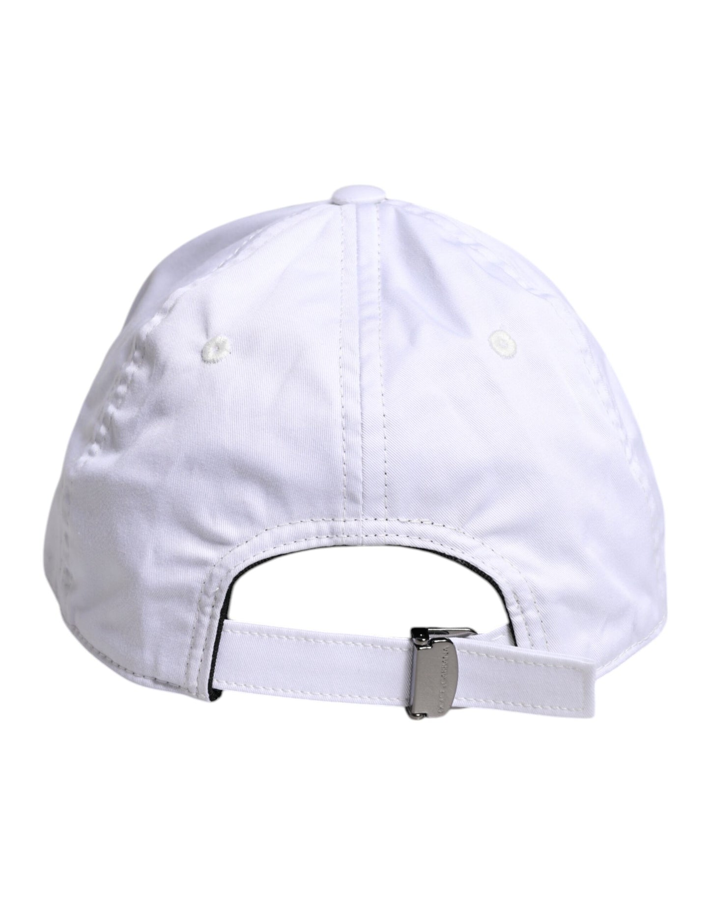 Dolce & Gabbana White Gray Camouflage 6 Panels Baseball Cap