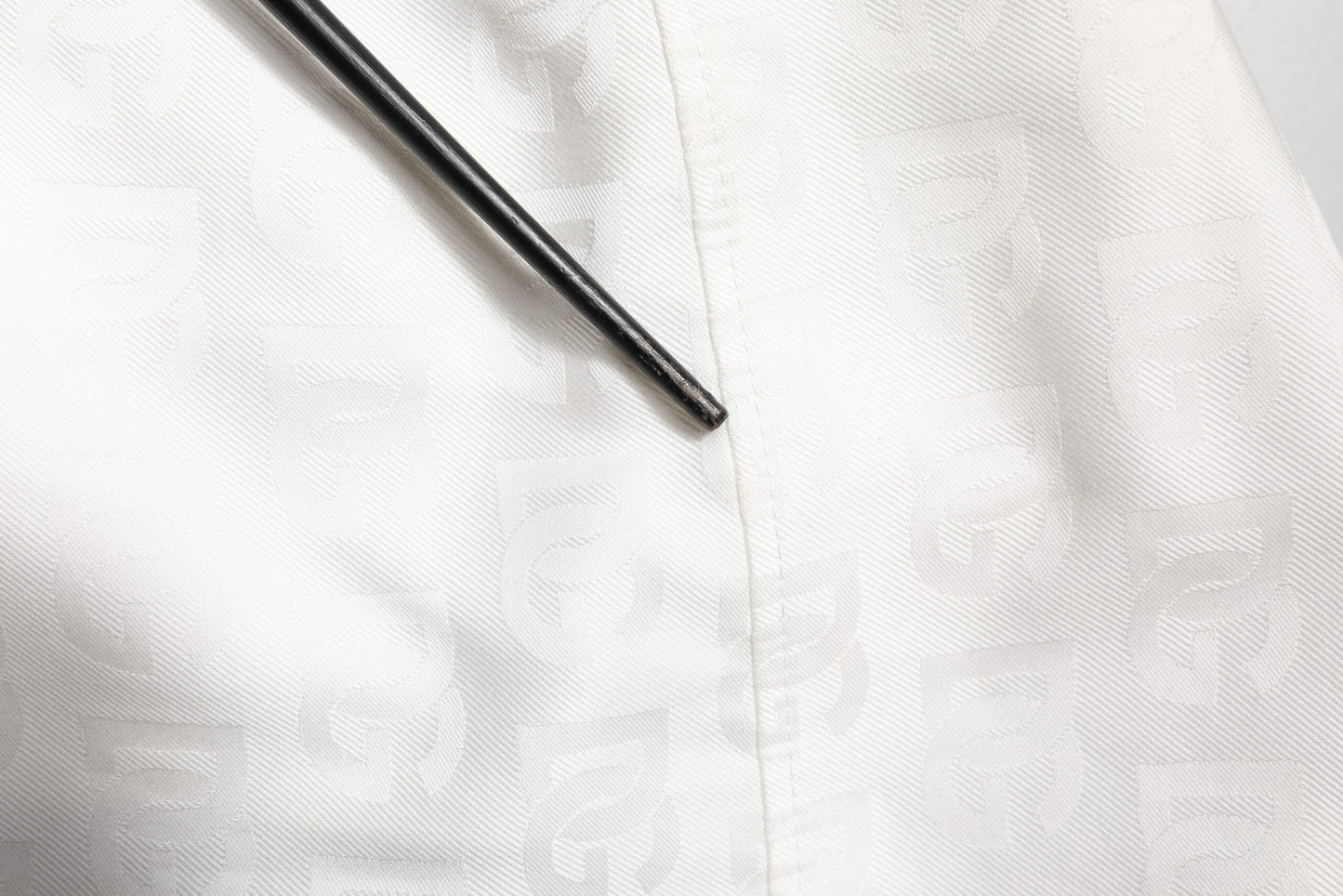 Dolce & Gabbana White DG Monogram Cotton Button Down Shirt