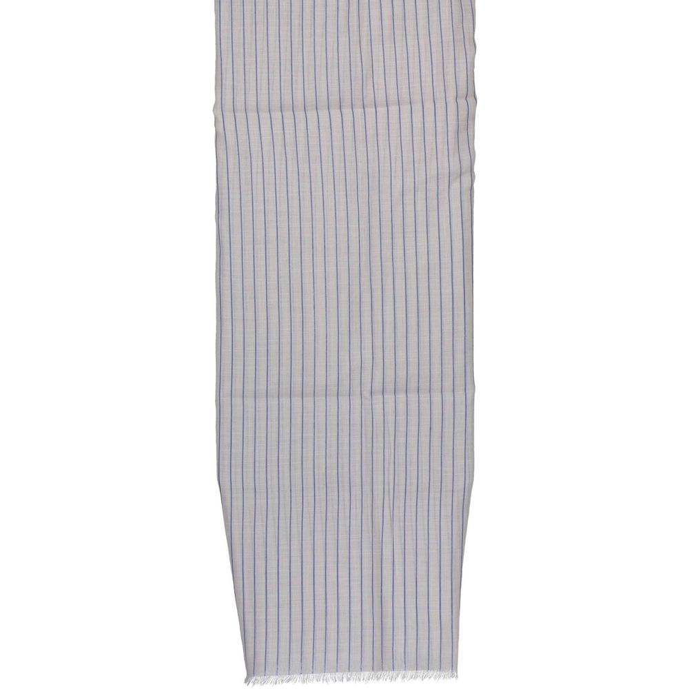 Gant White Cotton Men Scarf
