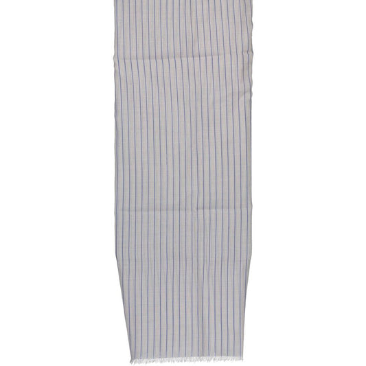 Gant White Cotton Men Scarf