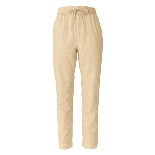 Alpha Studio Beige Cotton Jeans & Pant