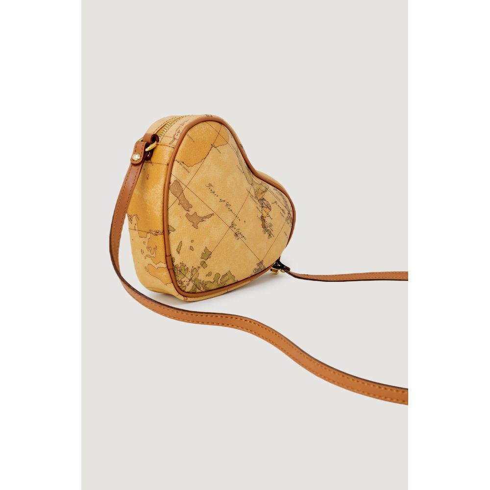 Alviero Martini Prima Classe Beige Cotton Handbag