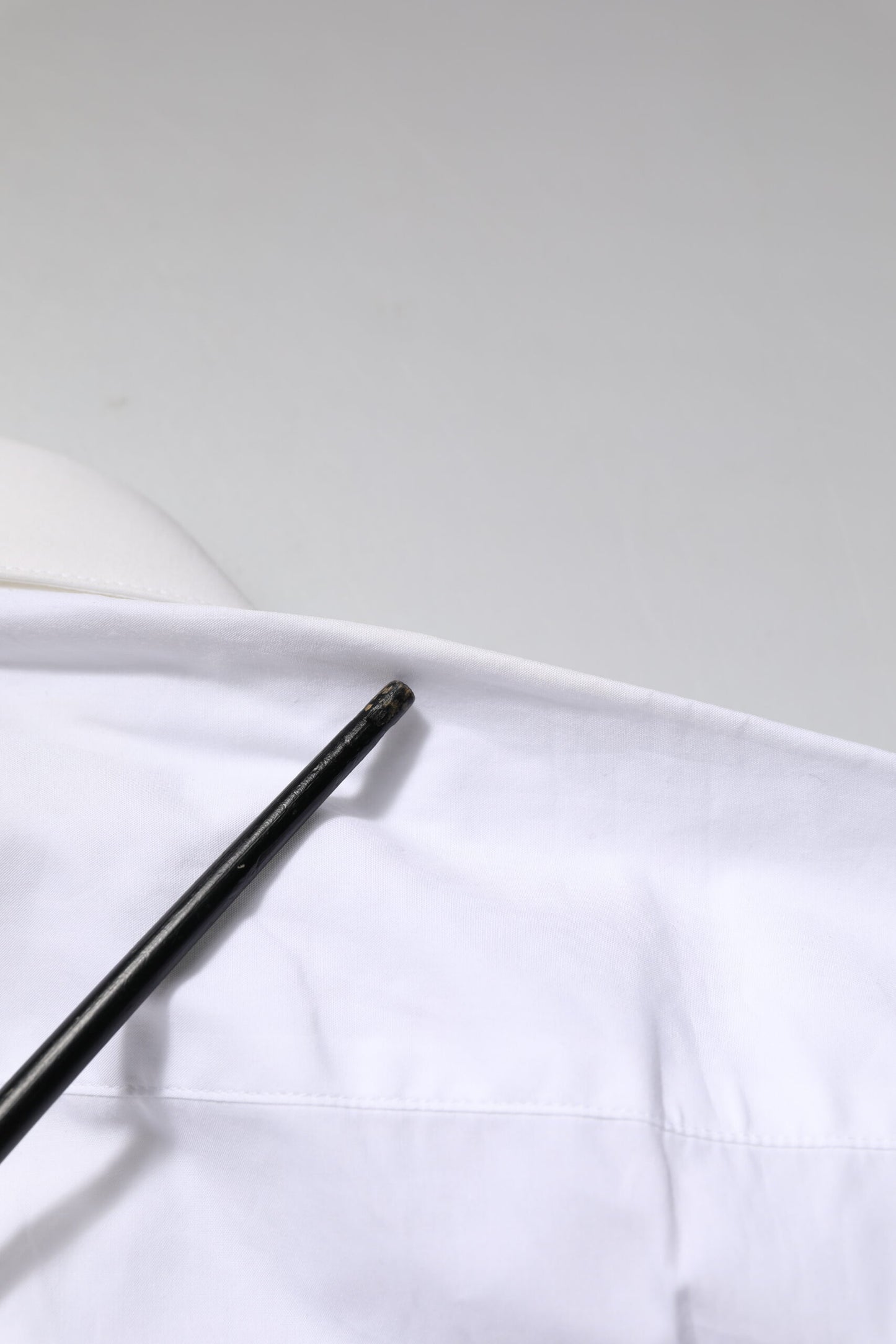 Dolce & Gabbana White GOLD Long Sleeves Dress Formal Shirt