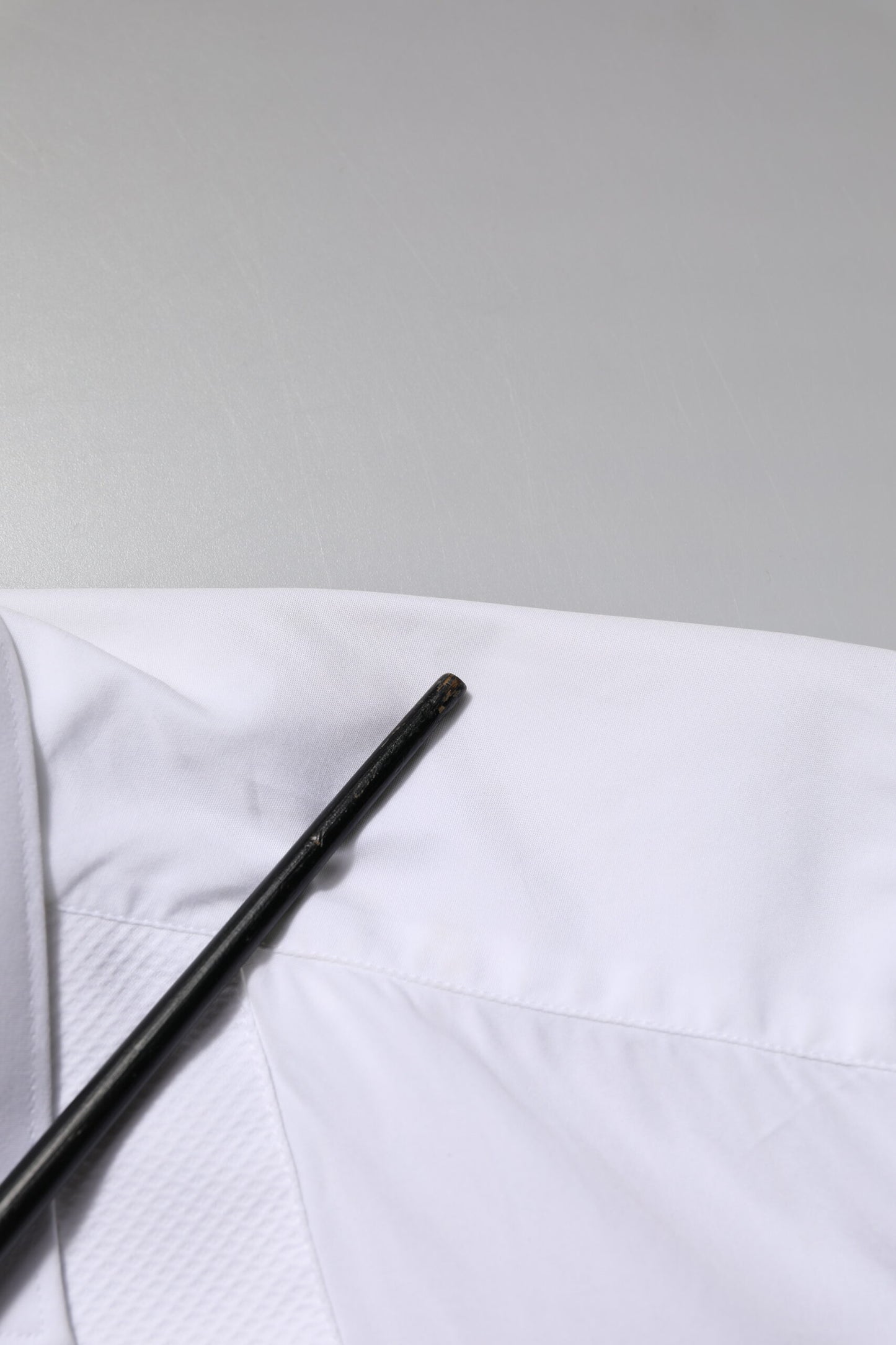 Dolce & Gabbana White GOLD Long Sleeve Dress Men Formal Shirt