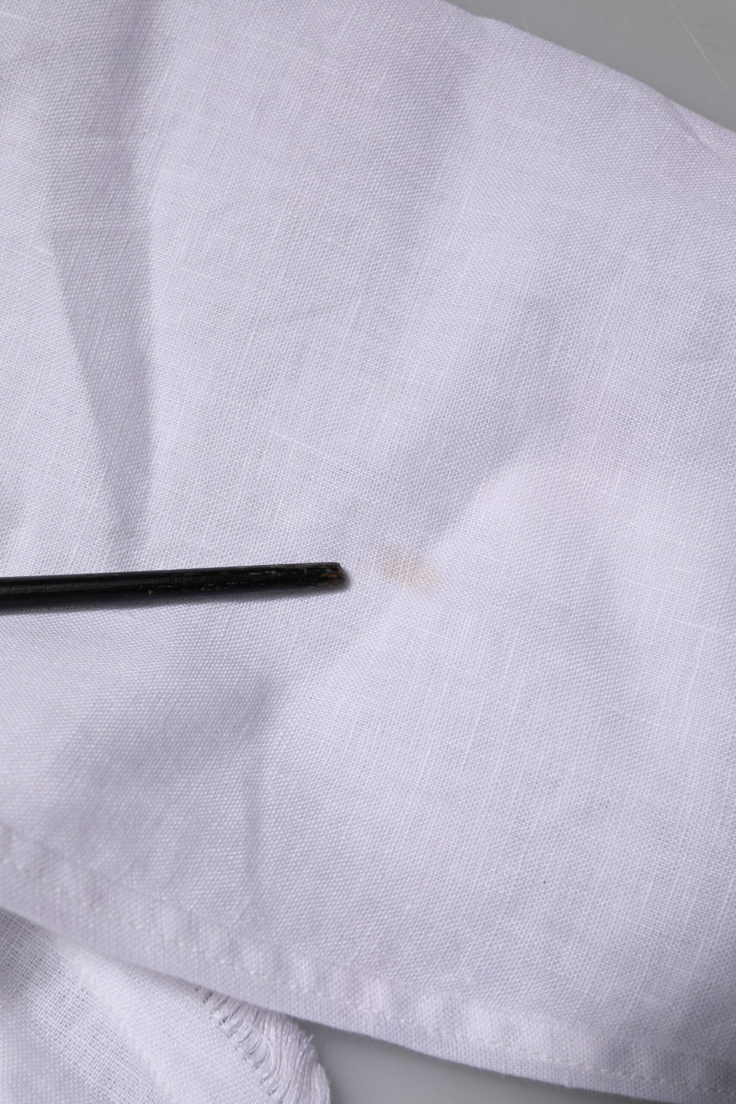 Dolce & Gabbana White Linen Long Sleeves Casual Men Shirt