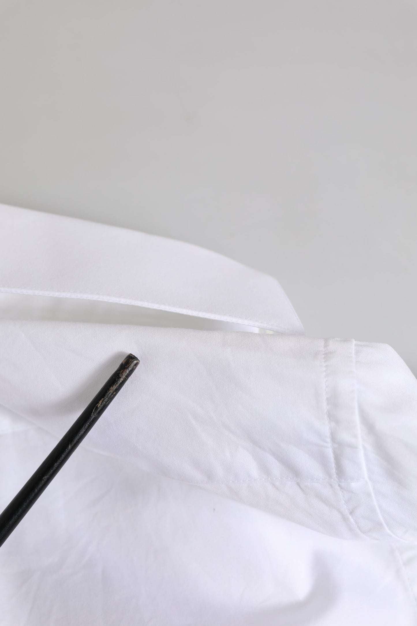 Dolce & Gabbana White GOLD Cotton Long Sleeve Formal Shirt