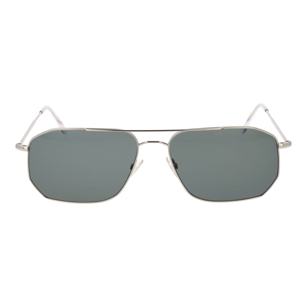 Andy Wolf Silver Men Sunglasses