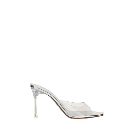 Amina Muaddi Alexa Glass Sandals