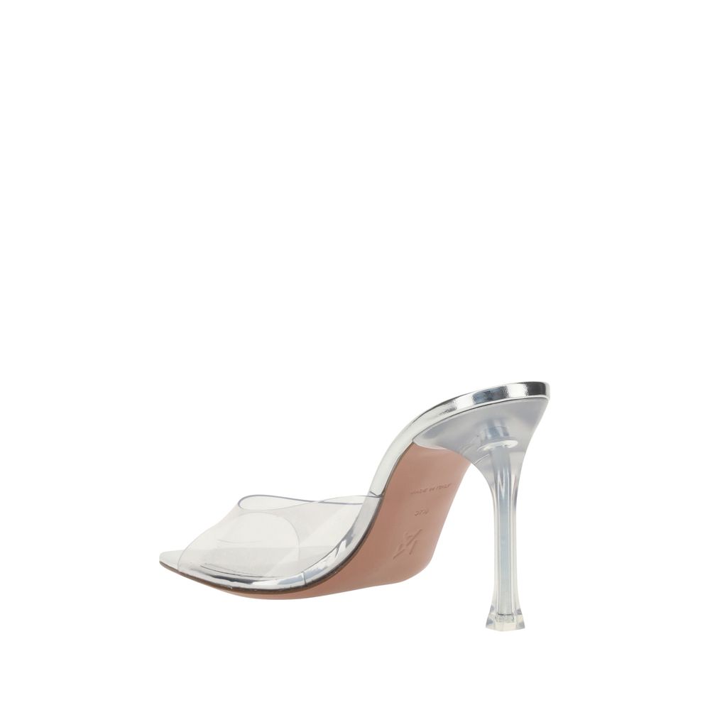 Amina Muaddi Alexa Glass Sandals